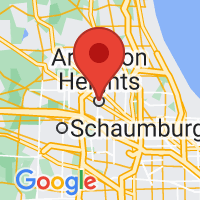 Map of Arlington Heights, IL